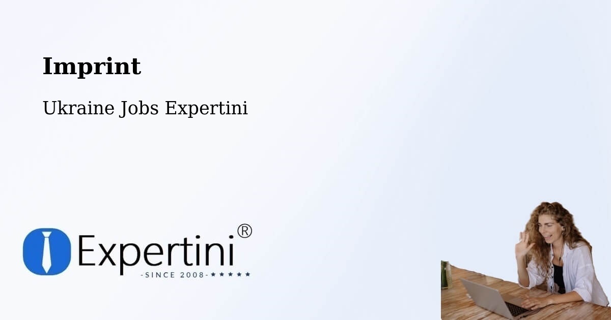 Imprint – Ternuvate - Ukraine Jobs Expertini
